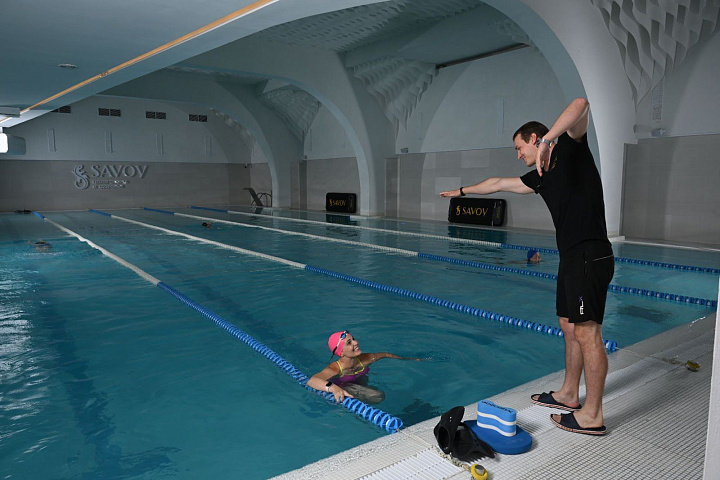 Персональные тренировки в бассейне